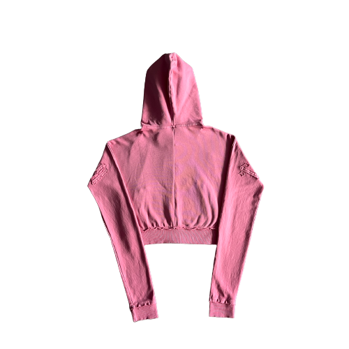 IRONGATE TRACKSUITE CROPPED ZIP PINK - immagine 7