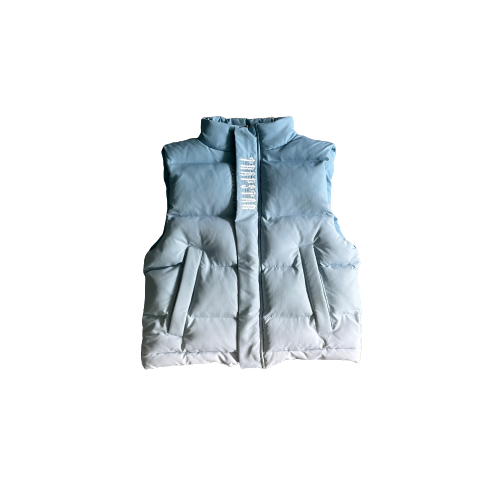DECODED GILET BLU-LIGHT GRADIENT