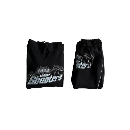 SHOOTERS HOODIE TRACKSUIT BLACK/BLUE