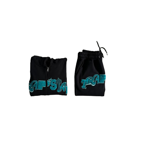 TONAL WILDCARD HOODY BLACK/TEAL