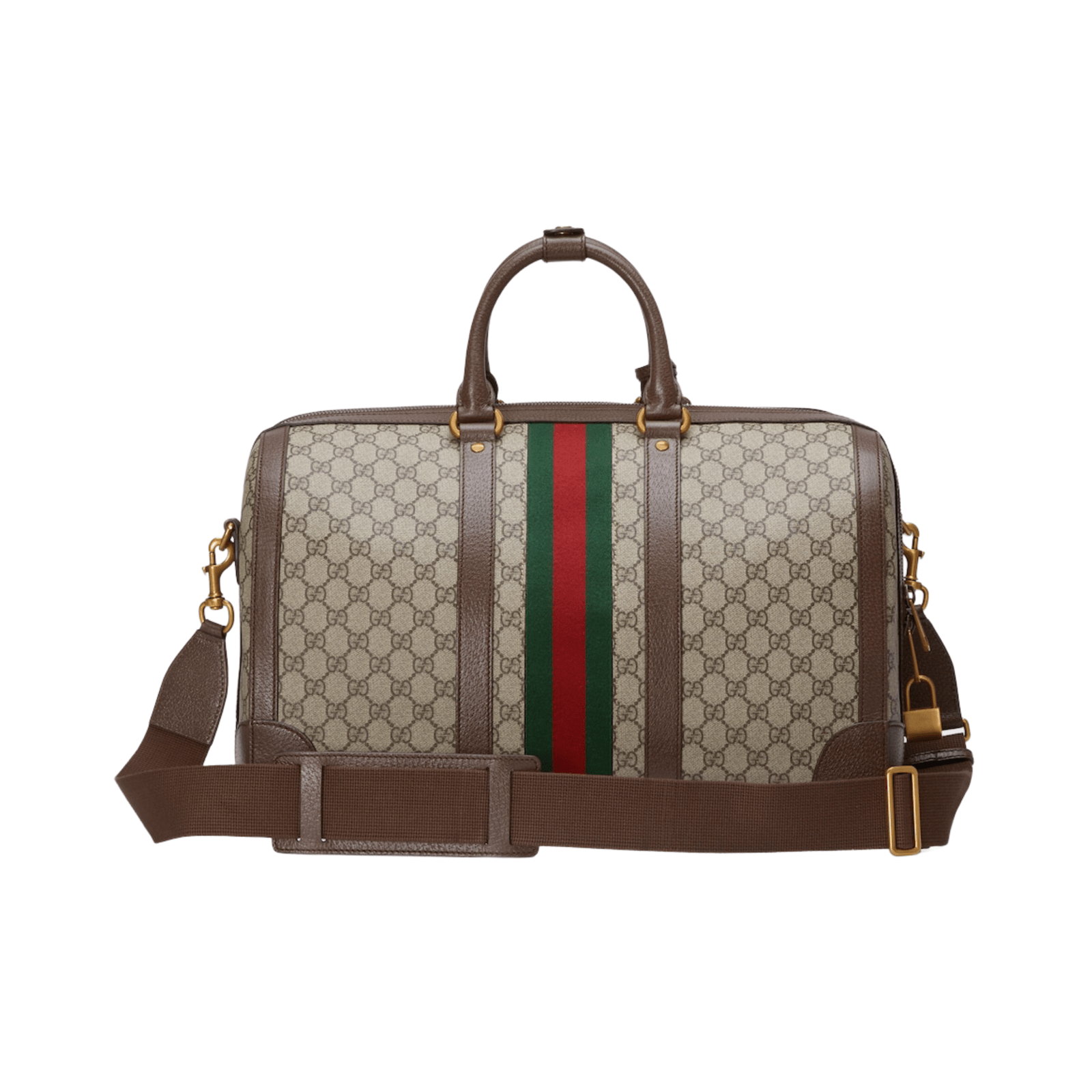 BORSONE SAVOY MEDIA GG SUPREME BEIGE ED EBANO - immagine 2