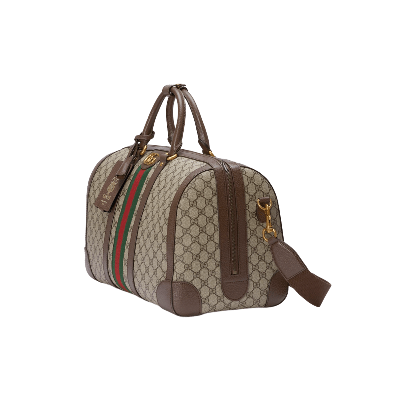 BORSONE SAVOY MEDIA GG SUPREME BEIGE ED EBANO - immagine 3