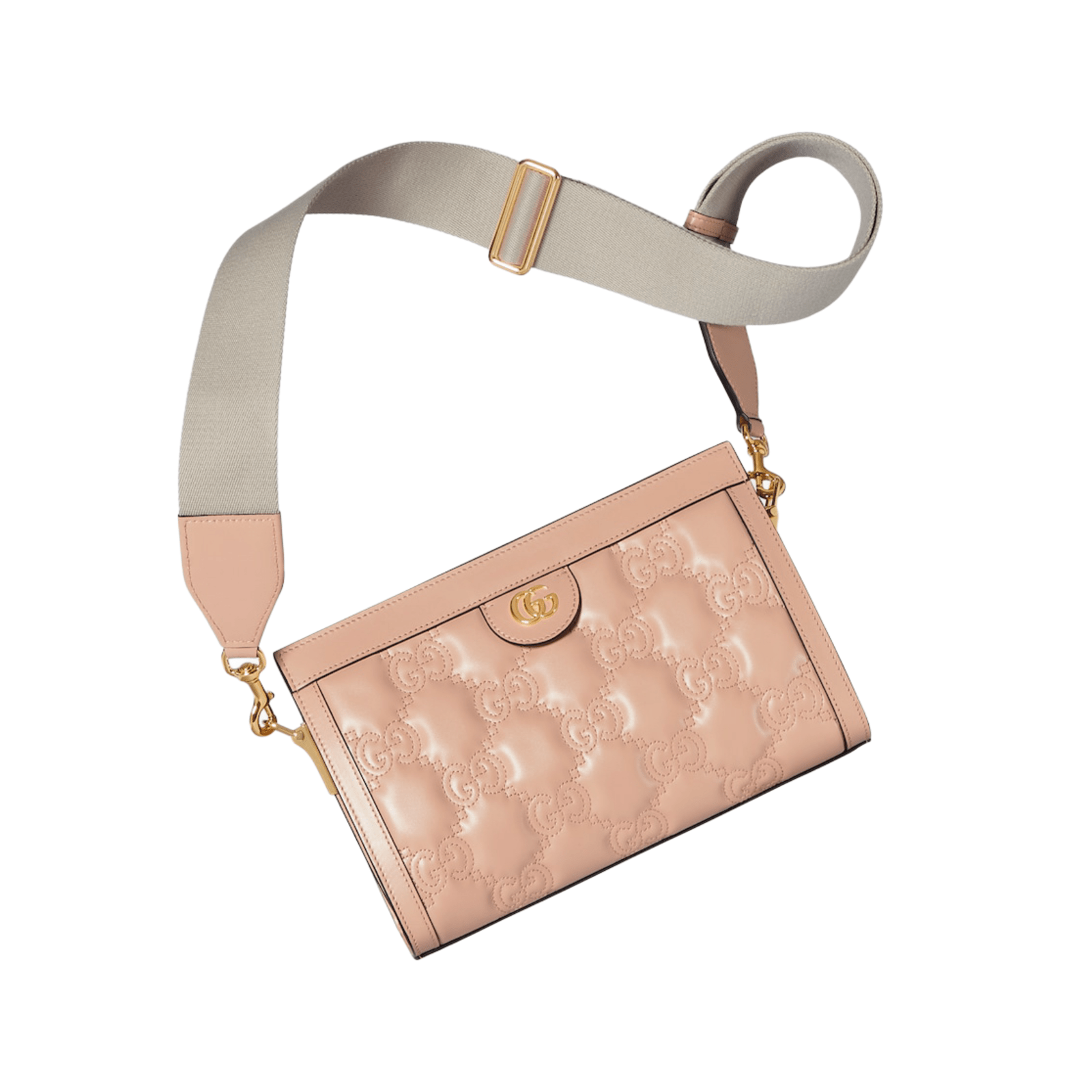 BORSA GG MATELASSÉ MISURA PICCOLA IN PELLE CIPRIA - immagine 5