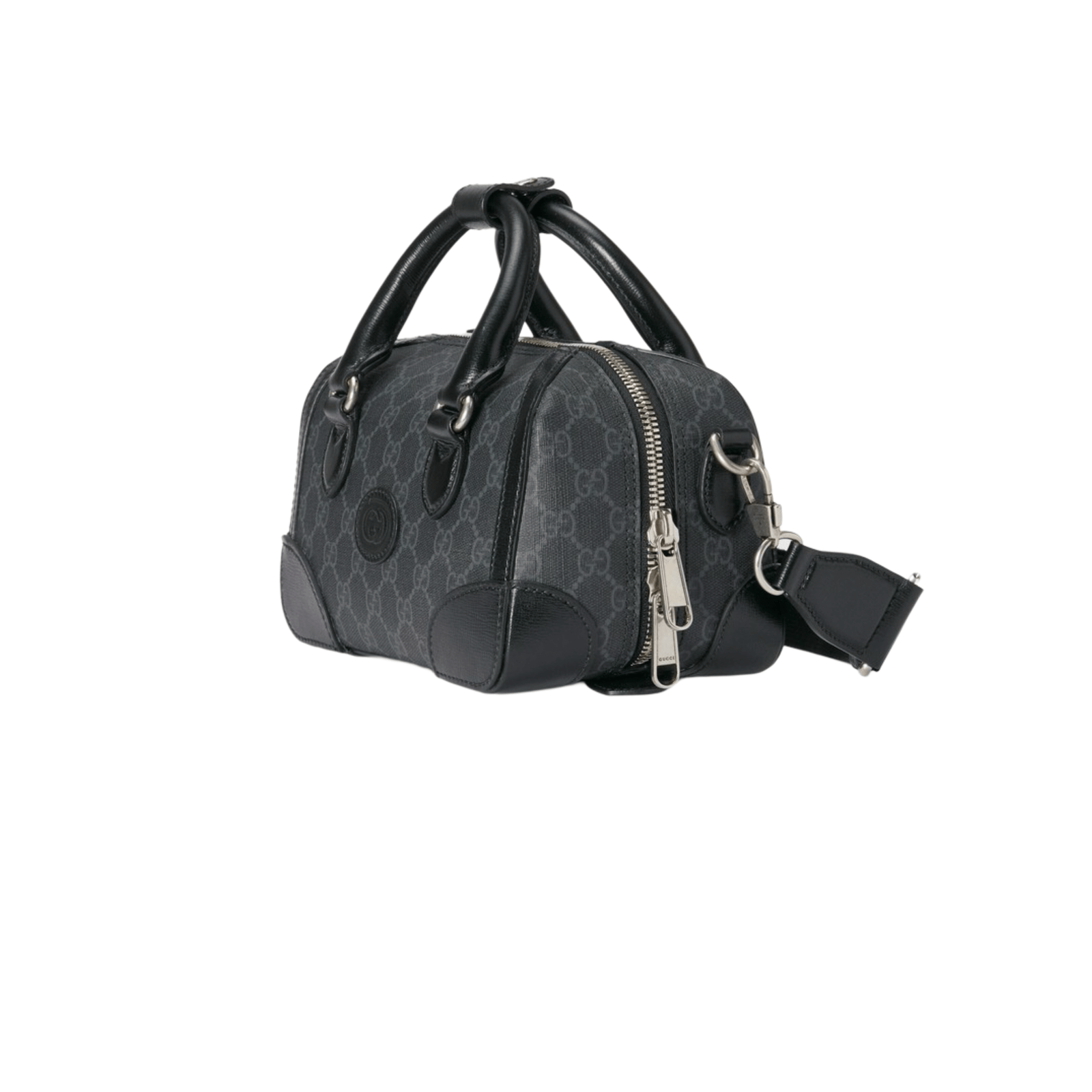 BORSA DA VIAGGIO PICCOLA CON G TELA SUPREME NERA - immagine 3