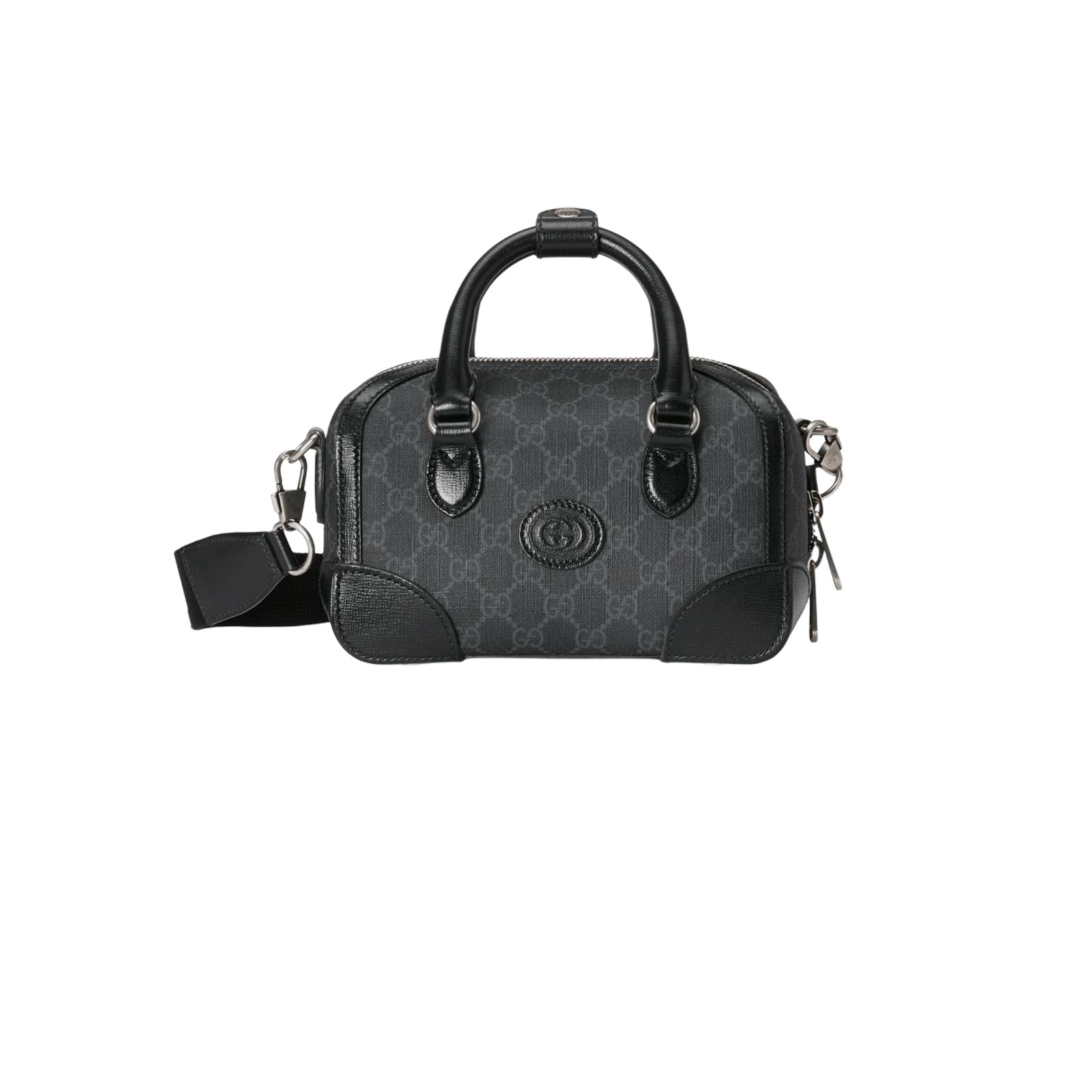 BORSA DA VIAGGIO PICCOLA CON G TELA SUPREME NERA