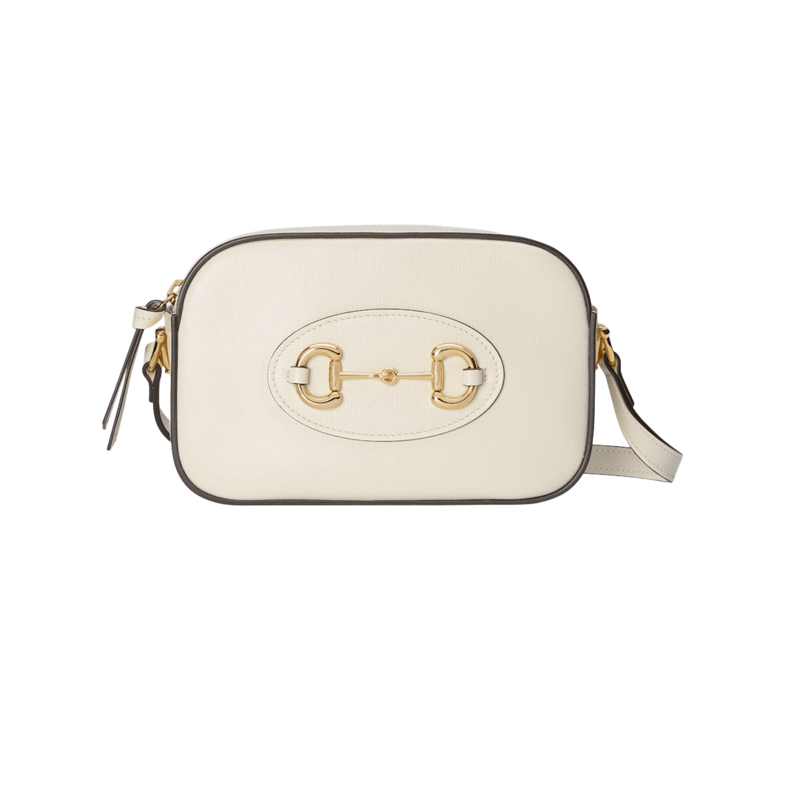 BORSA A SPALLA HORSEBIT 1955 MISURA PICCOLA SUPREME BIANCA