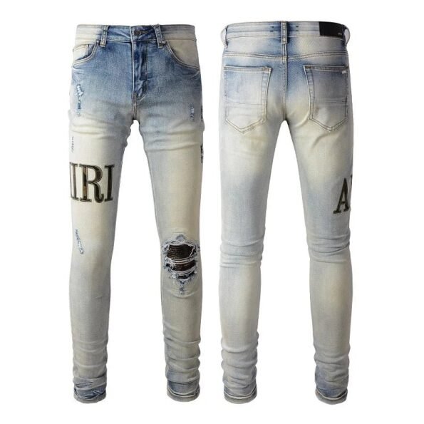 JEANS AMIRI – BLACK LOGO