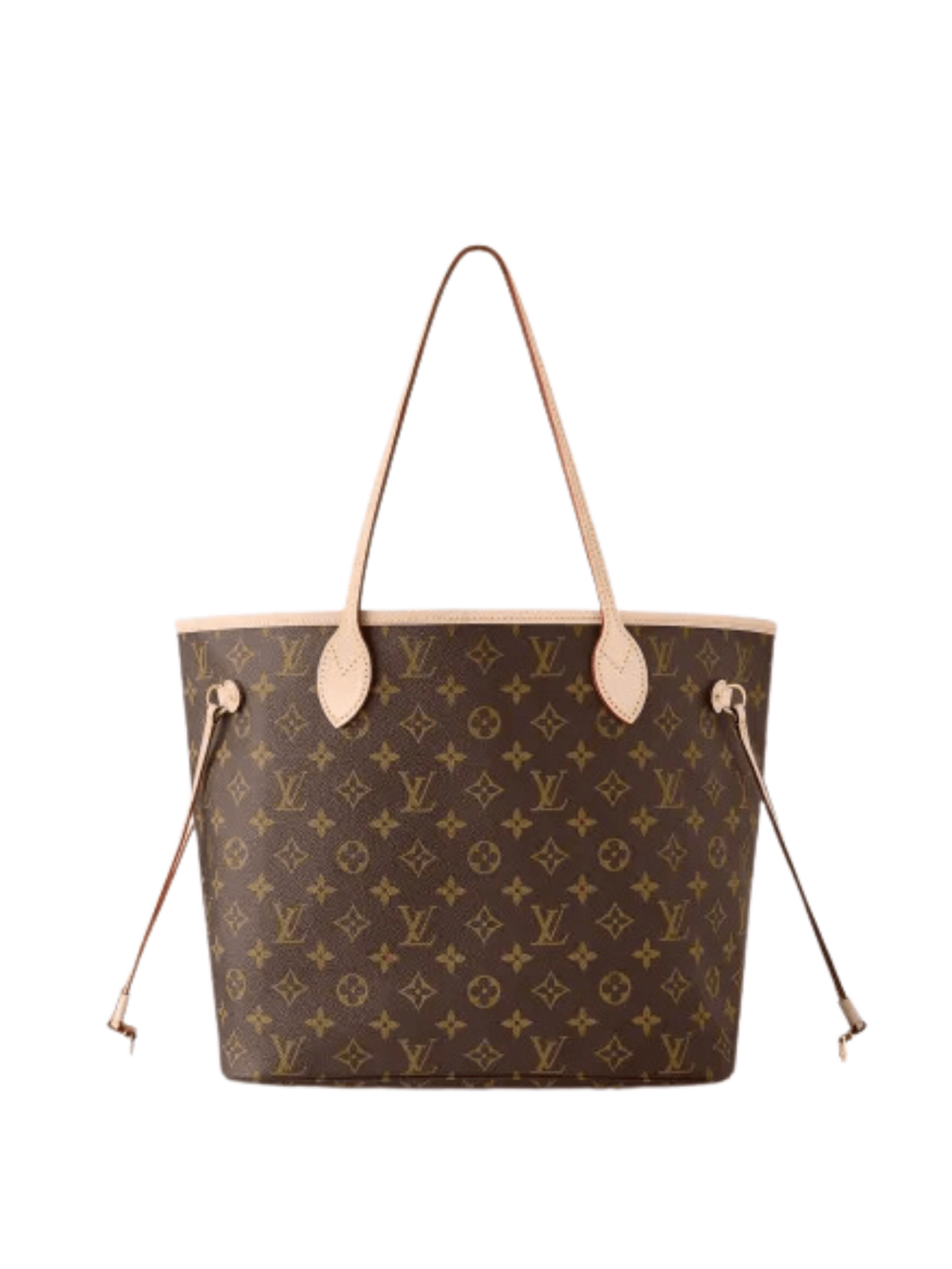 BORSA NEVERFULL MM TELA MONOGRAM / BEIGE