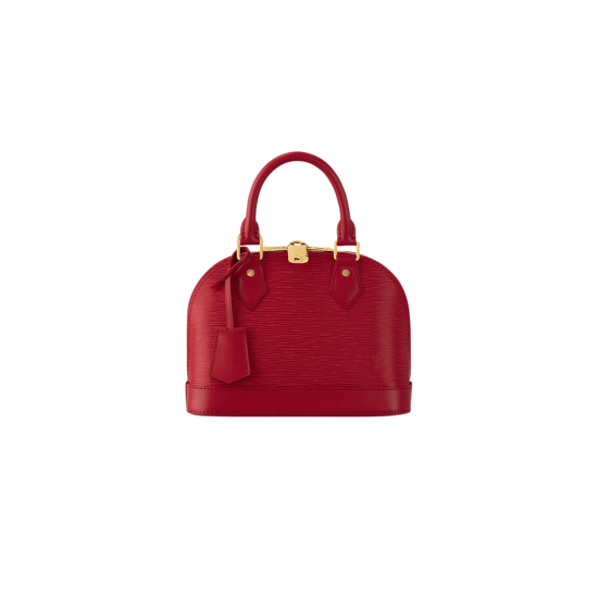 BORSA ALMA BB IN PELLE EPI ROSSO